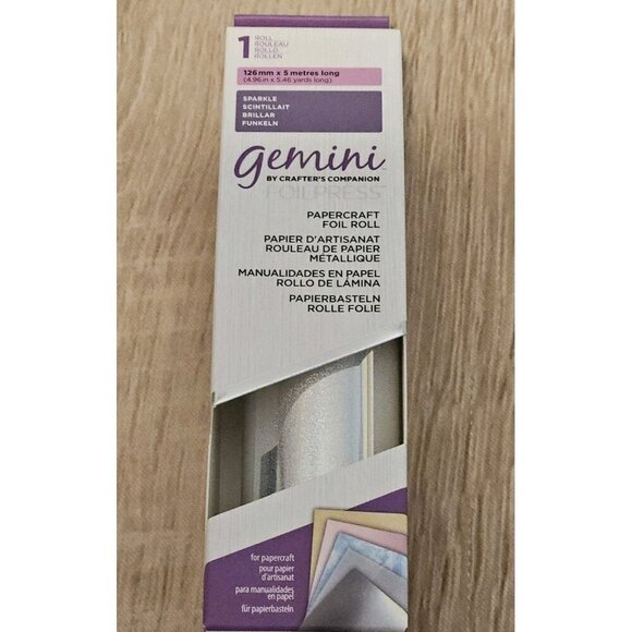 Bundle of 4 Pack Gemini Foil Press Rolls Crafter's Companion Papercraft New #5 - Picture 6 of 6